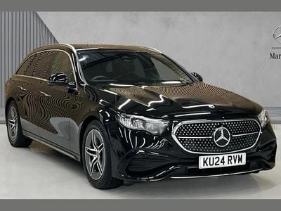 Black Used 2024 Mercedes E200 AMG line Estate | £38,180 (Expensive)