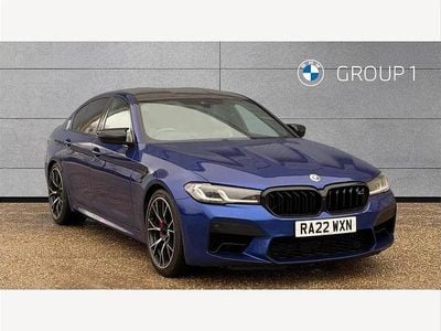 Used BMW M5 Competition Edition 625 HP (459 kW) 2022 Blue Sedan