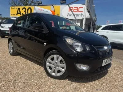 Used Vauxhall Viva 75 HP (55 kW) 2017 Black Hatchback