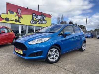 Used Ford Fiesta Titanium 2016 Blue Hatchback