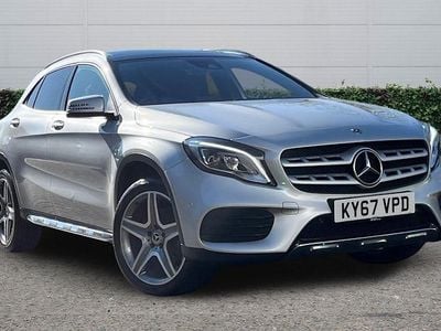 Used Mercedes GLA220 AMG line 177 HP (130 kW) 2017 Silver SUV
