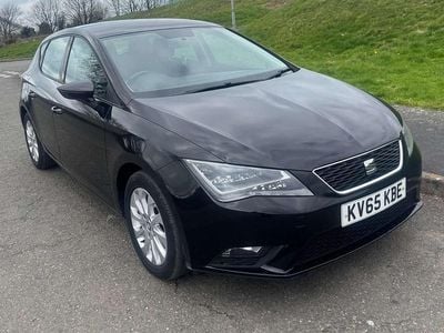 Used Seat Leon SE Technology 110 HP (80 kW) 2015 Black Hatchback