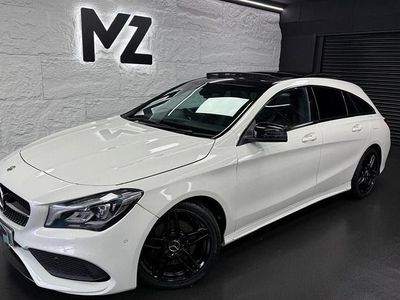 Used Mercedes CLA220 AMG line 2018 White Sedan