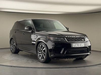 Used Land Rover Range Rover Sport HSE 400 HP (294 kW) 2020 Santorini black SUV