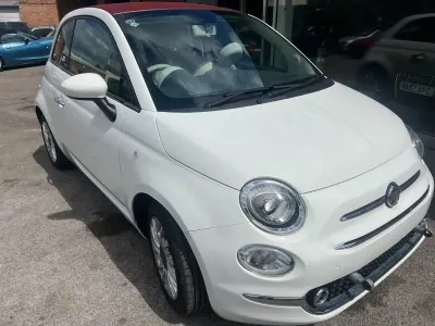 Gebraucht Fiat 500 Lounge 69 PS (50 kW) 2017 Weiß Cabrio