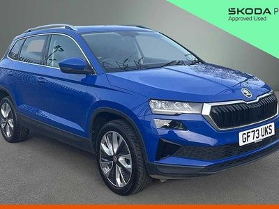 Used Skoda Karoq SE L 150 HP (110 kW) 2023 Blue SUV