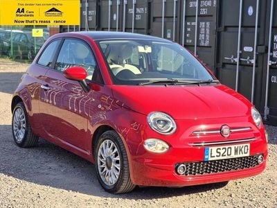 Used Fiat 500 Lounge 69 HP (50 kW) 2020 Red Hatchback