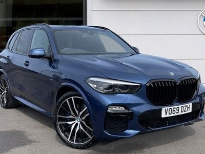 Used BMW X5 M Sport 265 HP (194 kW) 2019 Blue SUV