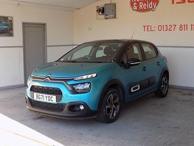 Blue Used 2021 Citroën C3 Shine Hatchback | £8,695 (Fair price)