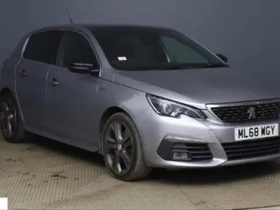 Used Peugeot 308 GT-line 2018 Grey Hatchback