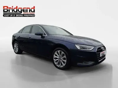 Used Audi A4 Comfort 163 HP (119 kW) 2020 Blue Sedan