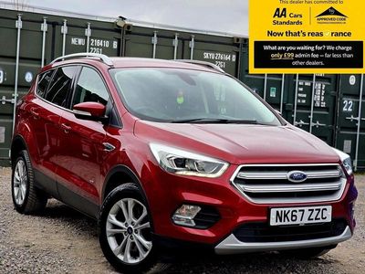 Used Ford Kuga Titanium 182 HP (133 kW) 2017 Red SUV