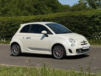 Used Abarth 500 135 HP (99 kW) 2010 White Hatchback