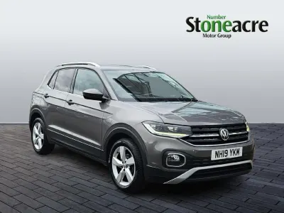 Used VW T-Cross SEL 115 HP (84 kW) 2019 Grey SUV