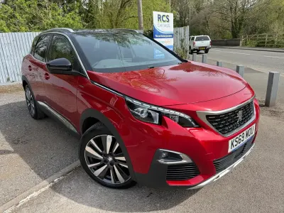 Used Peugeot 3008 Premium 130 HP (95 kW) 2019 Red SUV