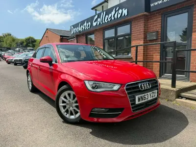 Used Audi A3 Premium 2014 Red Hatchback