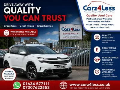 Used Citroën C5 Aircross Shine 225 HP (165 kW) 2021 White SUV