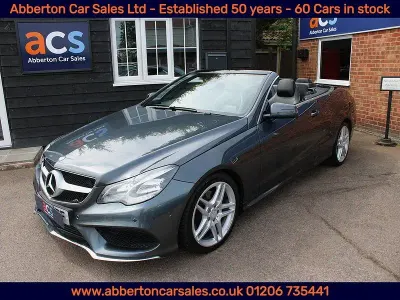 Used Mercedes E350 AMG 2014 Grey Cabriolet