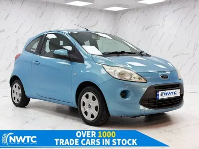 Used Ford Ka 69 HP (50 kW) 2010 Blue Hatchback