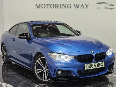 Used BMW 430 M Sport 258 HP (189 kW) 2015 Blue Coupe
