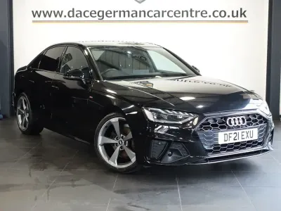 Used Audi A4 Black Edition 163 HP (119 kW) 2021 Black Sedan