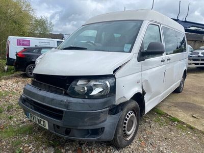used VW Shuttle Transporter 2.0 TDI 140PS AUTOMATIC 12 SeaterVan Salvage Damaged Repairs