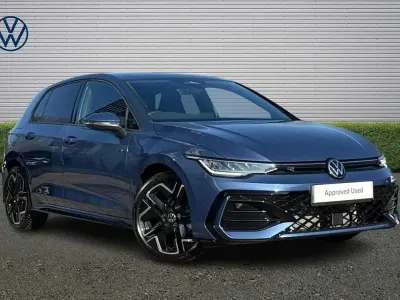 New VW Golf VIII R-line 147 HP (108 kW) 2025 Blue Hatchback