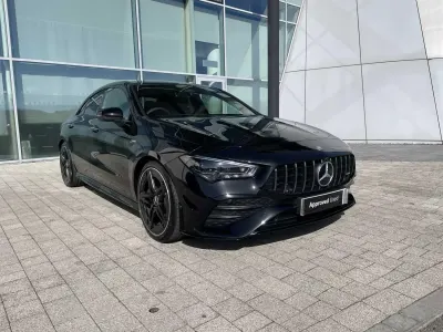 Uusi Mercedes CLA35 AMG Premium Plus 306 HP (225 kW) 2025 Musta Coupe - kaksiovinen