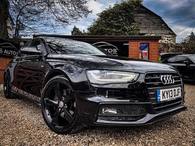 Used Audi A4 Black Edition 2013 Black Sedan