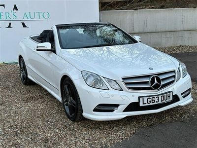 used Mercedes E250 E Class 1.8BlueEfficiency Sport Cabriolet G-Tronic+ Euro 5 (s/s) 2dr Convertible