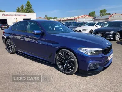 Used BMW 520 M Sport 2019 Blue Sedan