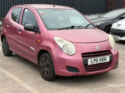 Used Suzuki Alto 68 HP (50 kW) 2011 Pink Hatchback