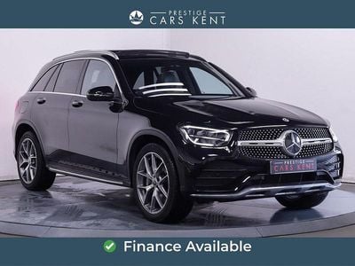 Black Used 2022 Mercedes GLC300 AMG line SUV | £35,188 (Fair price)