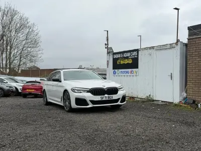 Used BMW 530 M Sport 282 HP (207 kW) 2021 White Estate