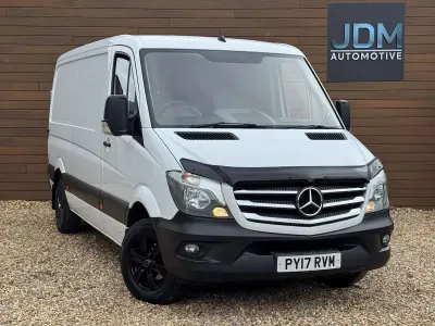Begagnad Mercedes Sprinter 2017 Vit Van
