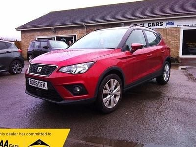 Used Seat Arona SE Technology 95 HP (69 kW) 2019 Red SUV