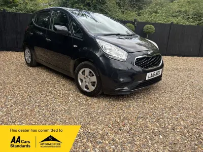 Used Kia Venga Air 90 HP (66 kW) 2016 Black Hatchback