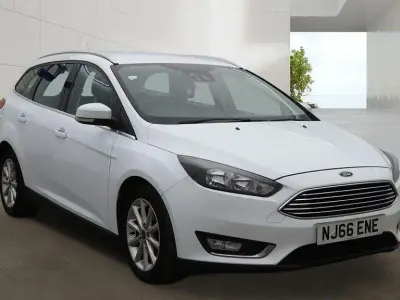 Used Ford Focus Titanium 125 HP (91 kW) 2016 White Estate