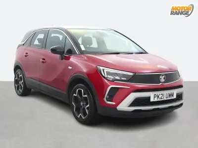 Begagnad Vauxhall Crossland Elite 2021 Röd SUV