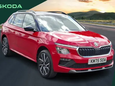 Novo Skoda Kamiq Design Edition 115 HP (84 kW) 2025 Vermelho SUV