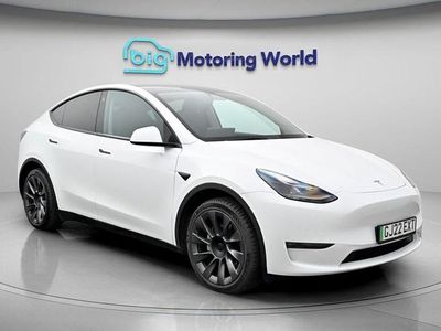 Used Tesla Model Y Long Range AWD 378 kW (514 HP) 2022 White SUV