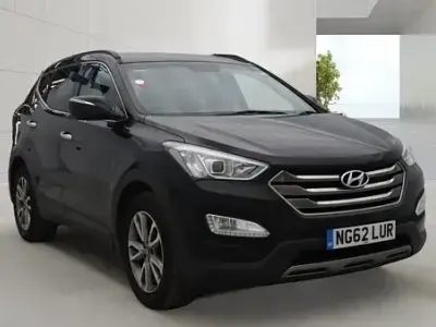 Used Hyundai Santa Fe Premium 197 HP (144 kW) 2013 Black SUV
