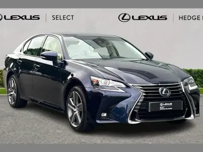Used Lexus GS300h Luxury Line 220 HP (161 kW) 2016 Blue Sedan