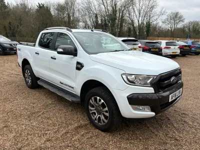 Begagnad Ford Ranger Wildtrack 200 HK (147 kW) 2016 Vit Pickup