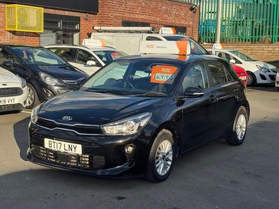 Used Kia Rio 76 HP (55 kW) 2017 Black Hatchback
