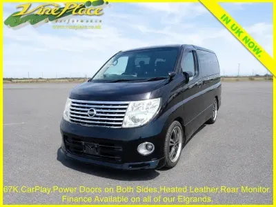 Używany Nissan Elgrand 2008 Czarny Minivan