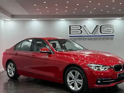 Used BMW 318 Sport Line 136 HP (100 kW) 2017 Red Sedan