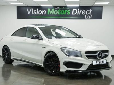 White Used 2015 Mercedes CLA45 AMG Sedan | £14,380 (Fair price)