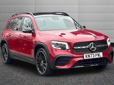 Used Mercedes GLB200 AMG Line Premium Plus 163 HP (119 kW) 2023 Patagonia red SUV