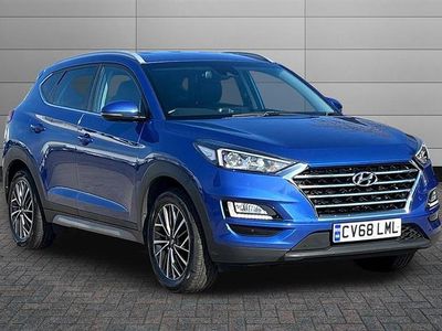 Used Hyundai Tucson Premium 132 HP (97 kW) 2018 Blue SUV